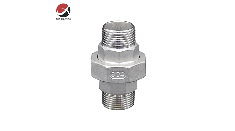 不鏽鋼雙頭(tou)外牙活接管件