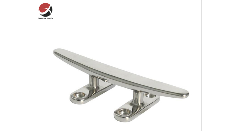 不鏽(xiù)鋼輕型扁羊(yáng)角索栓-小快(kuài)艇遊艇輪船(chuan)鑄造