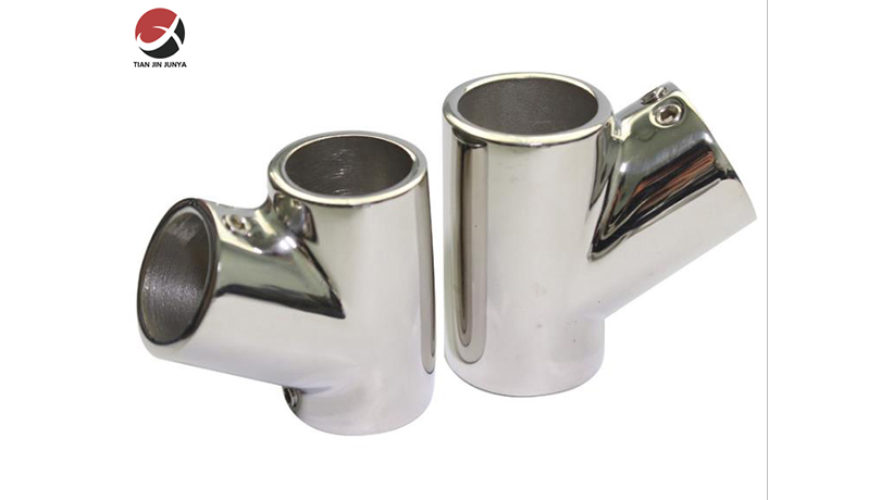  不(bú)鏽鋼60度三通(tong)船用五金配(pèi)件