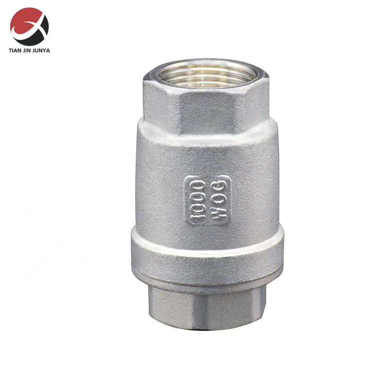 不(bú)鏽鋼二(èr)片式彈(dan)簧止回(huí)閥